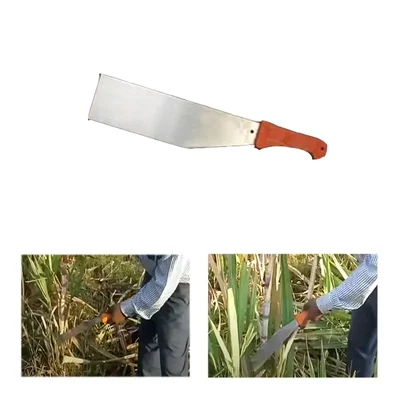450mm Harvesting Knife for Sugarcane, Carbon Steel Body